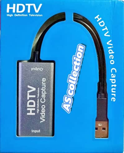 Video Capture Card HDMI to USB, 4K30 Input 1080P60 Output, for OBS,