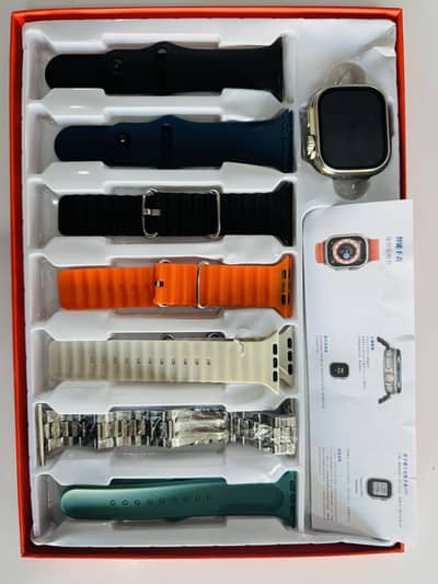 Watch Ultra With 7 Straps