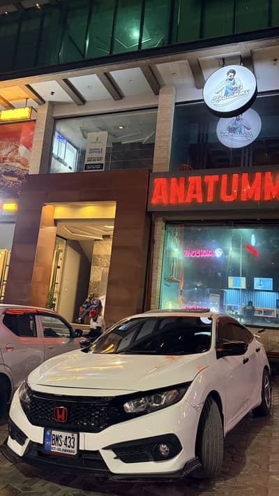 Honda Civic 2018 UG Red meter