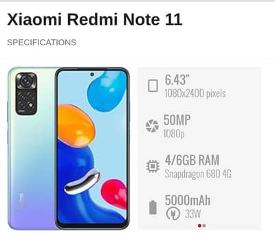 Redmi note 11