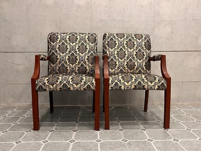 Easy Chairs Sheeshum Wood (2Pcs)