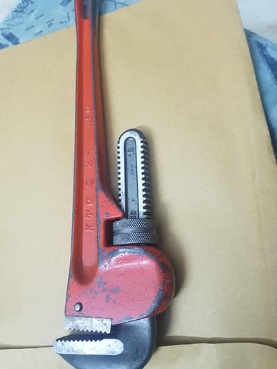 pipe wrench ktc brand Japan made 18 inch