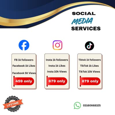 Social Media Marketing Services - Grow Your Accounts Fast