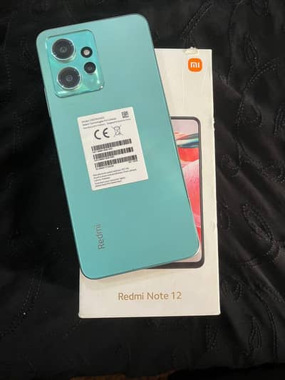 Redmi Note 12 Mint Green 8GB RAM 128GB ROM