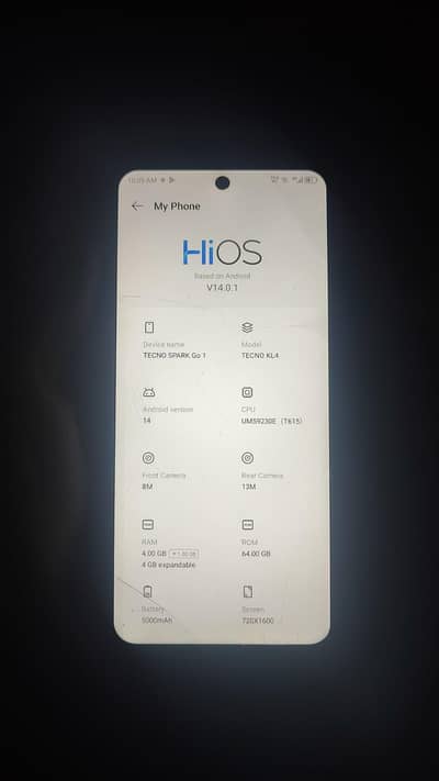 Tecno spark go 1 only phone pta