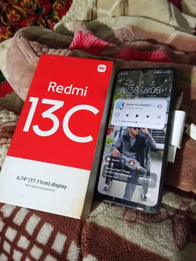 Redmi 13C urgent for sale with box