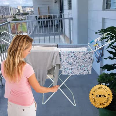 Water Proof Premium Aluminium Clothes Stand