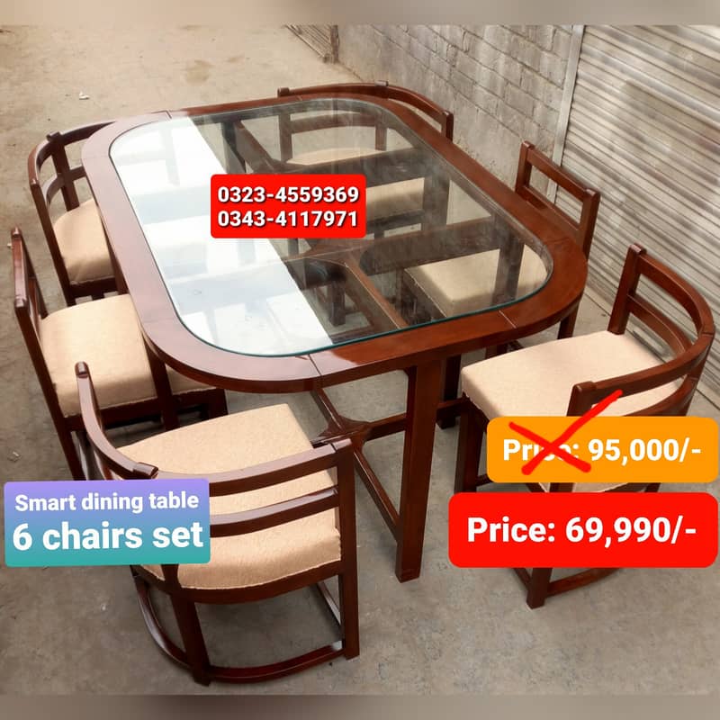 Dining table / Smart dining table / round table dining set / table 4