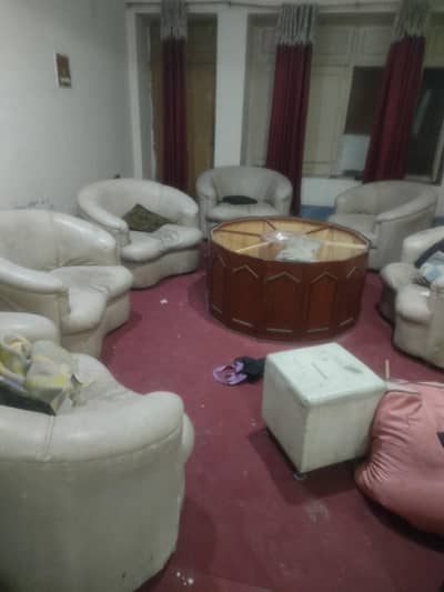 6 sofa single seater very good wood