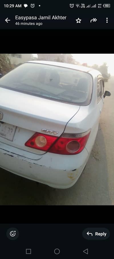HONDA CITY 2007 GENUINE CONDITION