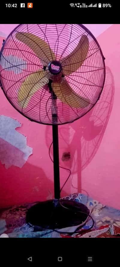 padestal fan sale for urgent sale