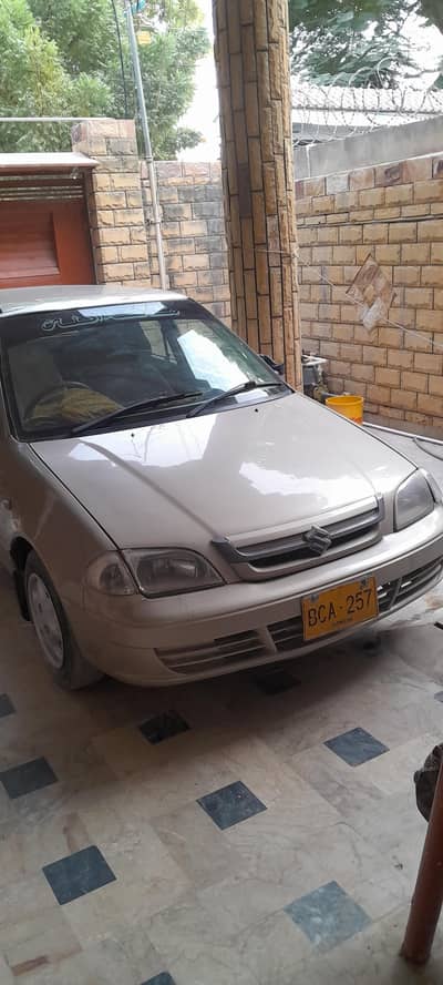 Suzuki cultus vxri model 2014 inside genuine condition outside shower