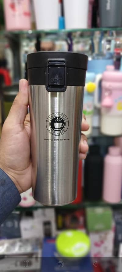 Coffee cup is Dood cup