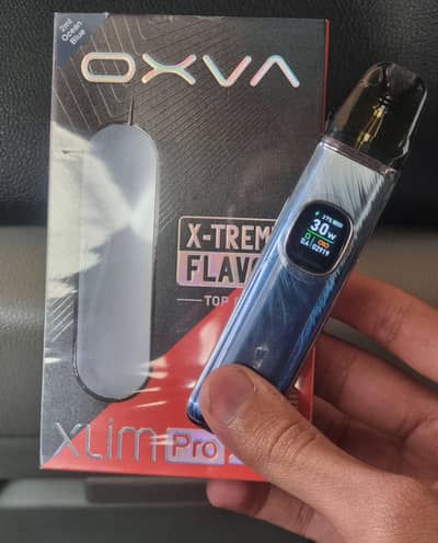 Oxva xlim pro2 Pod 1 month use only with box, lead,lanyard,0.4 coil