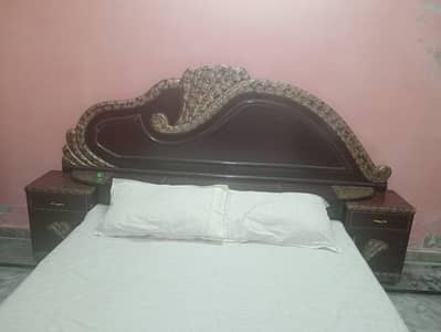 Queen Size bed with Mattress for sale
