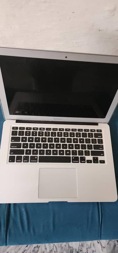 MacBook Air with charger