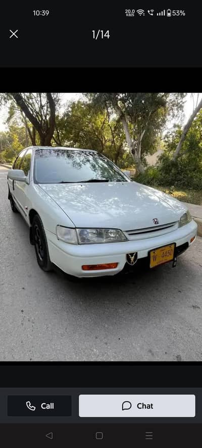 Honda Accord 1994 model clean lpg patrol ac on.