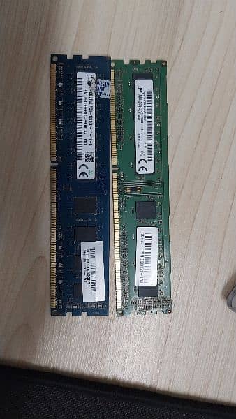 2x 4GB RAM 1600Mhz