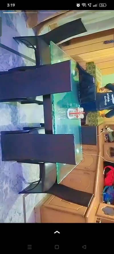 dining table 6 chairs