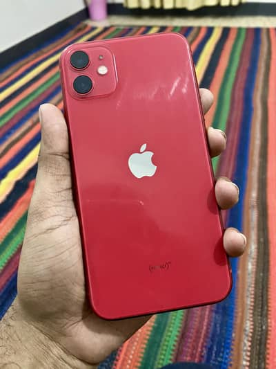 Iphone 11 Red 128Gb Pta approve dual official