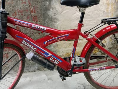 red bicycle