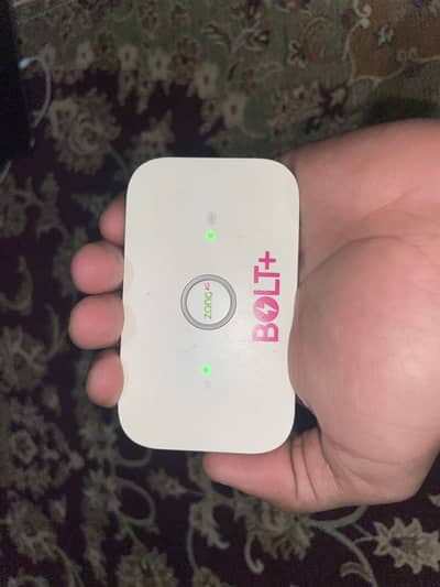 Zong 4G Bolt+ Device Urgent sale