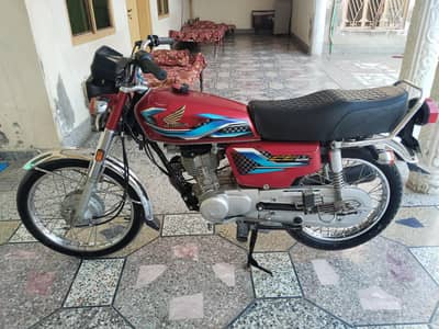 Honda 125 23/24 model All Punjab number
