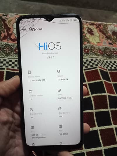 Tecno spark 10c 8/128