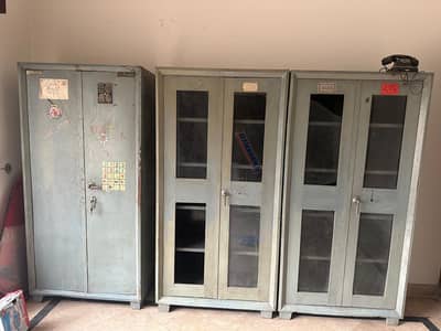 Heavy Strong 3 iron wardrobes sieze 6ft X 3ft