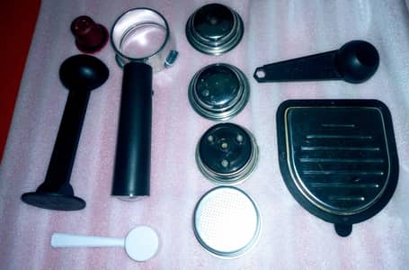 Imported Coffee Machines Porta Filter (Group Handle) and Basket.