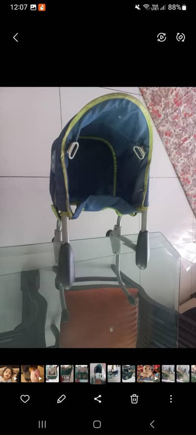 Portable dining chair