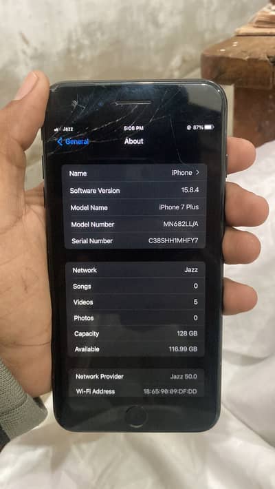 iPhone 7 puls pta 128 all ok