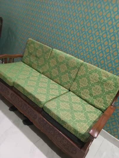 5 Seater pure wood sofa set