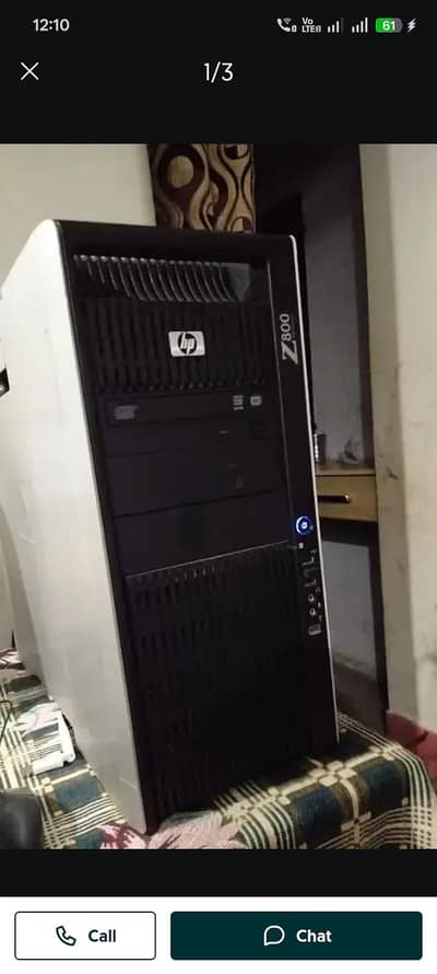 Hp Z800 Workstation High-Performance PC for Gaming / Workstation