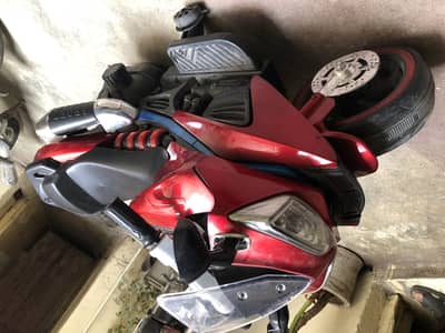 Kids heavy motor bike