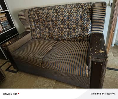 2 Two seater & 2 single sofa