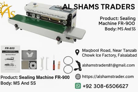 FR-900 Continuous Band Sealing Machine |sealing machine