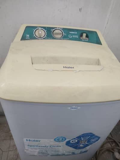 haier 8kg washing machine used