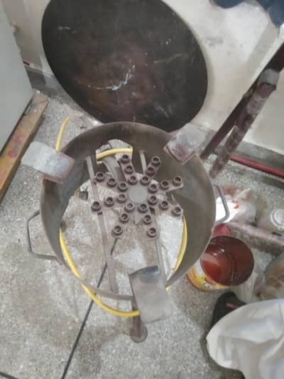 large burner finger chips machine and other