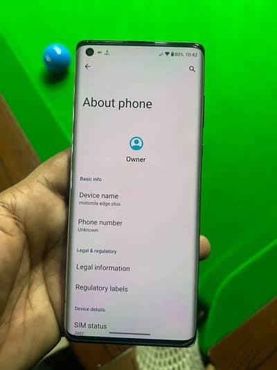 Motorola Edge Plus Official Pta 12/256