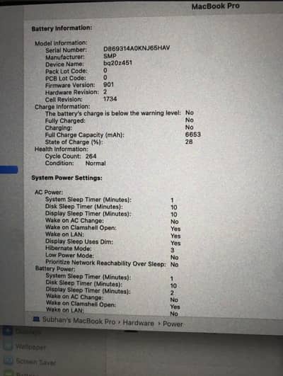 Macbook Pro 2019 15 inch