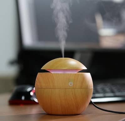 40ML Wood Aromatherapy Essential Oil Diffuser