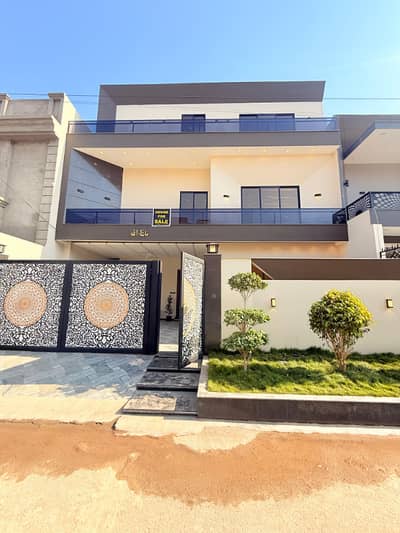 10 Marla Luxury House For Sale Located at Warsak Road Sufyan Garden Main Boulevard With 8 KV Sollary System