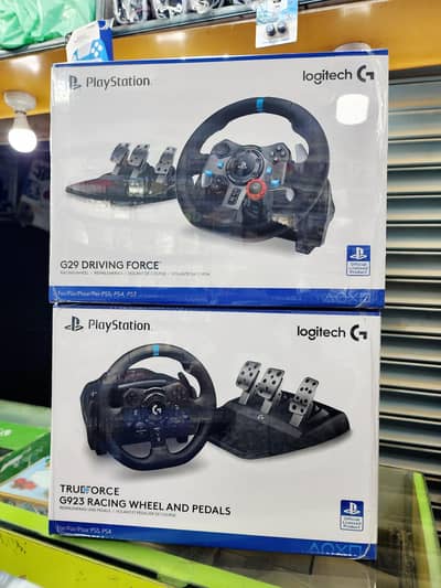 LOGITECH G29 / G923 - PS4 / PS5 STEERING WHEEL BRAND NEW / SEALED