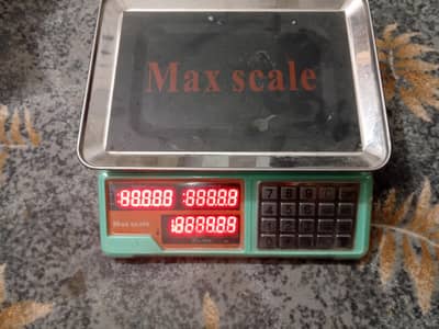 40kg Max Scale Digital Weighing Machine – Fully Working