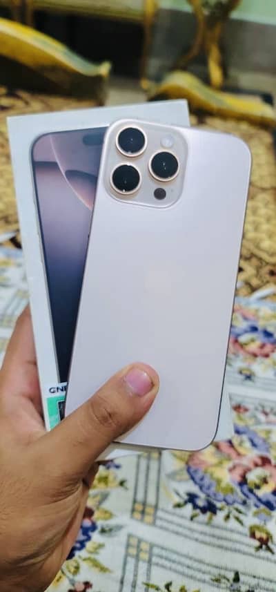 IPHONE 16 PRO MAX PTA APPROVED 256GB DESERT 98 health