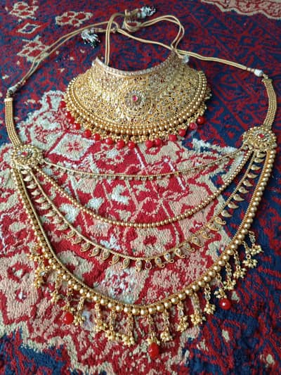 indian bridle jewelry set