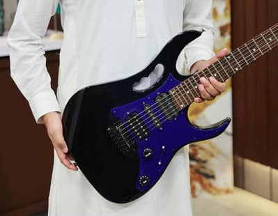 ibenez electric guitar Steve Vai shape