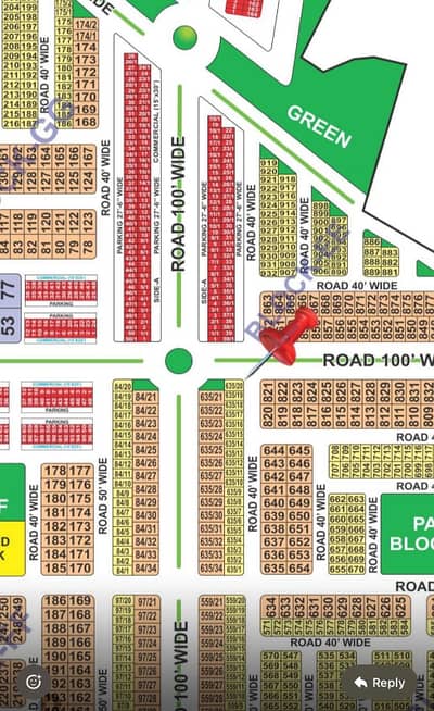 Corner 8 marla plot for sale EE block near main Boulevard