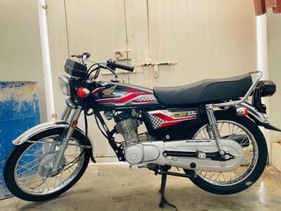honda cg 125 model 2024 9th month karachi no